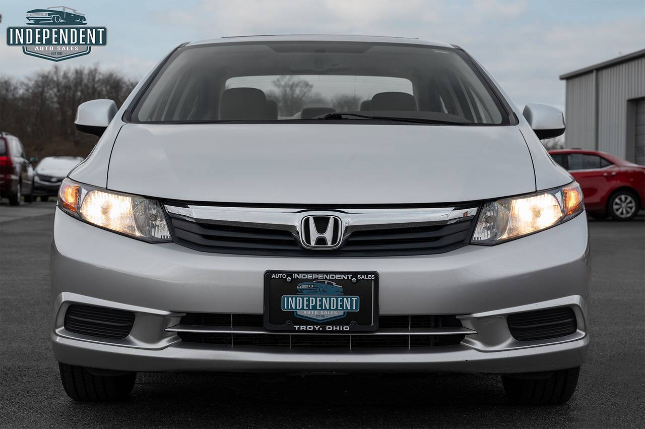 2012 Honda Civic for sale at Independent Auto Sales in Troy, OH