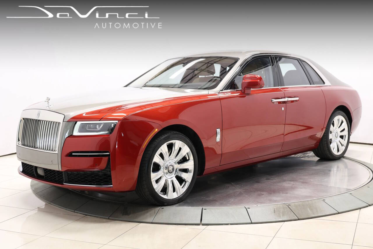 Magma Red 2022 Rolls-Royce Ghost Base AWD 4dr Sedan 1