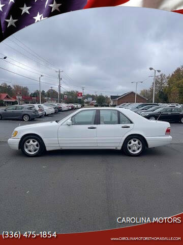 1999 Mercedes-Benz S-Class for sale at Carolina Motors in Thomasville NC