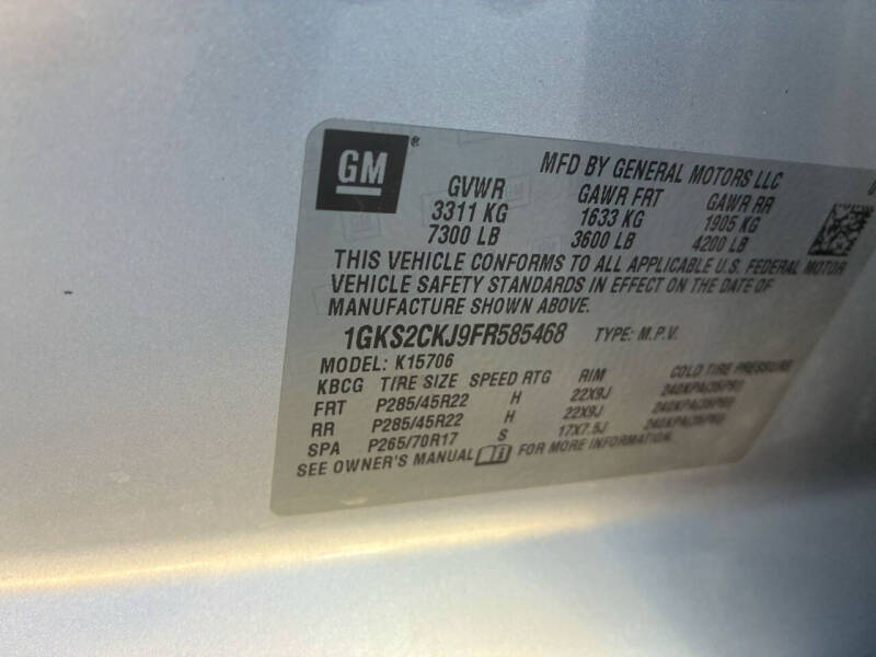 2015 GMC Yukon Denali