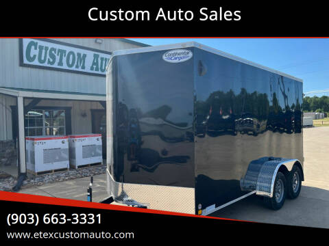 2023 Continental Cargo 7x14 Enclosed Trailer for sale at Custom Auto Sales - TRAILERS in Longview TX