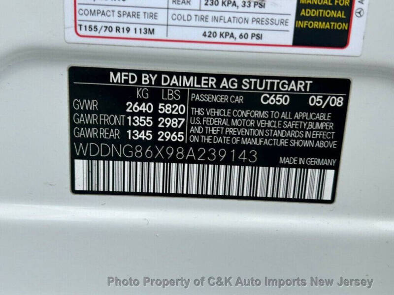 2008 Mercedes-Benz S-Class S 550 4MATIC