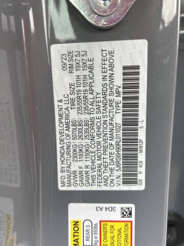 2024 Honda CR-V Hybrid Sport Touring