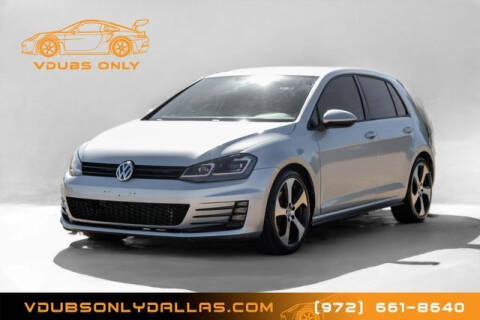 2015 Volkswagen Golf GTI for sale at VDUBS ONLY in Plano TX