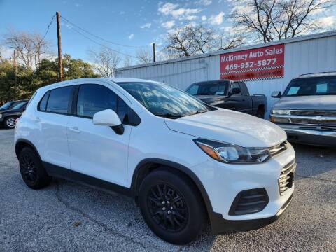 2018 Chevrolet Trax for sale at McKinney Auto Sales in Mckinney TX