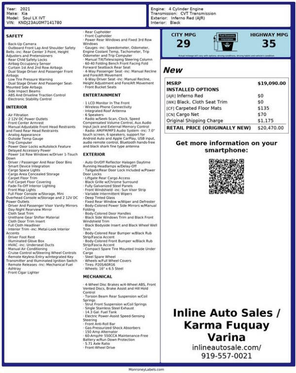 2021 Kia Soul LX