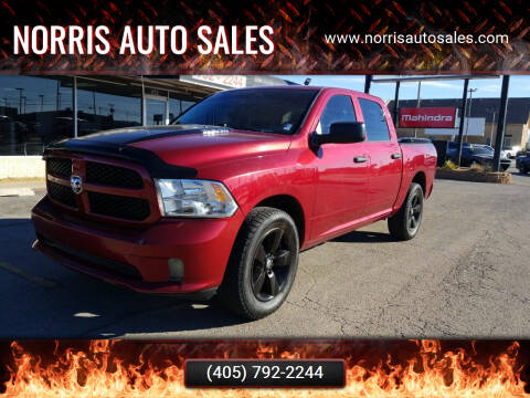 2013 RAM Ram Pickup 1500 for sale at NORRIS AUTO SALES in Oklahoma City OK