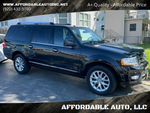 2016 Ford Expedition EL for sale at AFFORDABLE AUTO, LLC in Green Bay WI