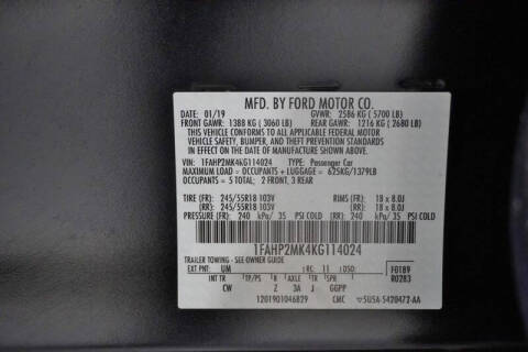 2019 Ford Taurus Police Interceptor