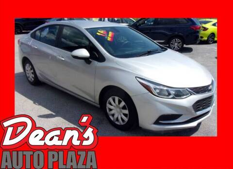 2016 Chevrolet Cruze for sale at Dean's Auto Plaza in Hanover PA