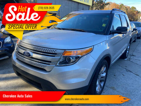 2014 Ford Explorer for sale at Cherokee Auto Sales in Acworth GA
