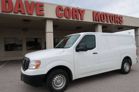 2018 Nissan NV for sale at DAVE CORY MOTORS in Houston TX