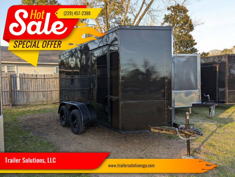 2025 6x12 Tandem Axle 6x12TA Enclosed Cargo Trailer for sale at Trailer Solutions, LLC in Fitzgerald GA