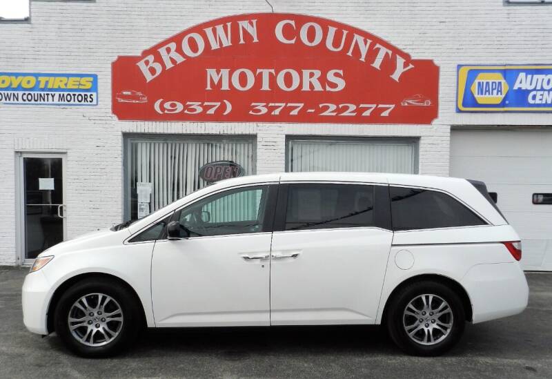 2011 Honda Odyssey for sale at Brown County Motors in Russellville OH