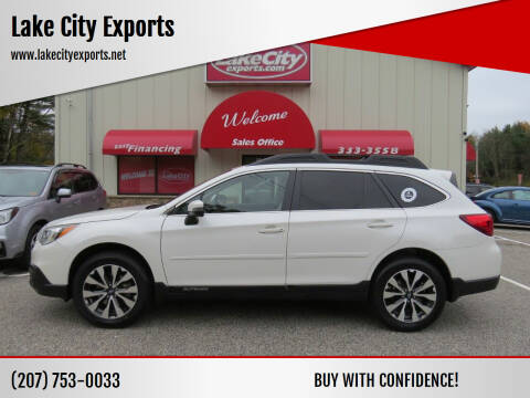 2017 Subaru Outback for sale at Lake City Exports in Auburn ME