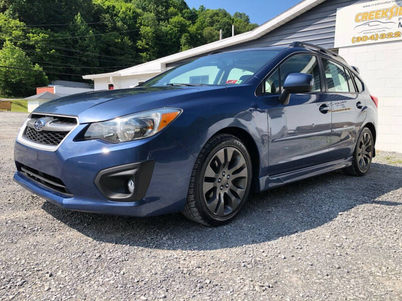 2012 Subaru Impreza for sale at Creekside PreOwned Motors LLC in Morgantown WV