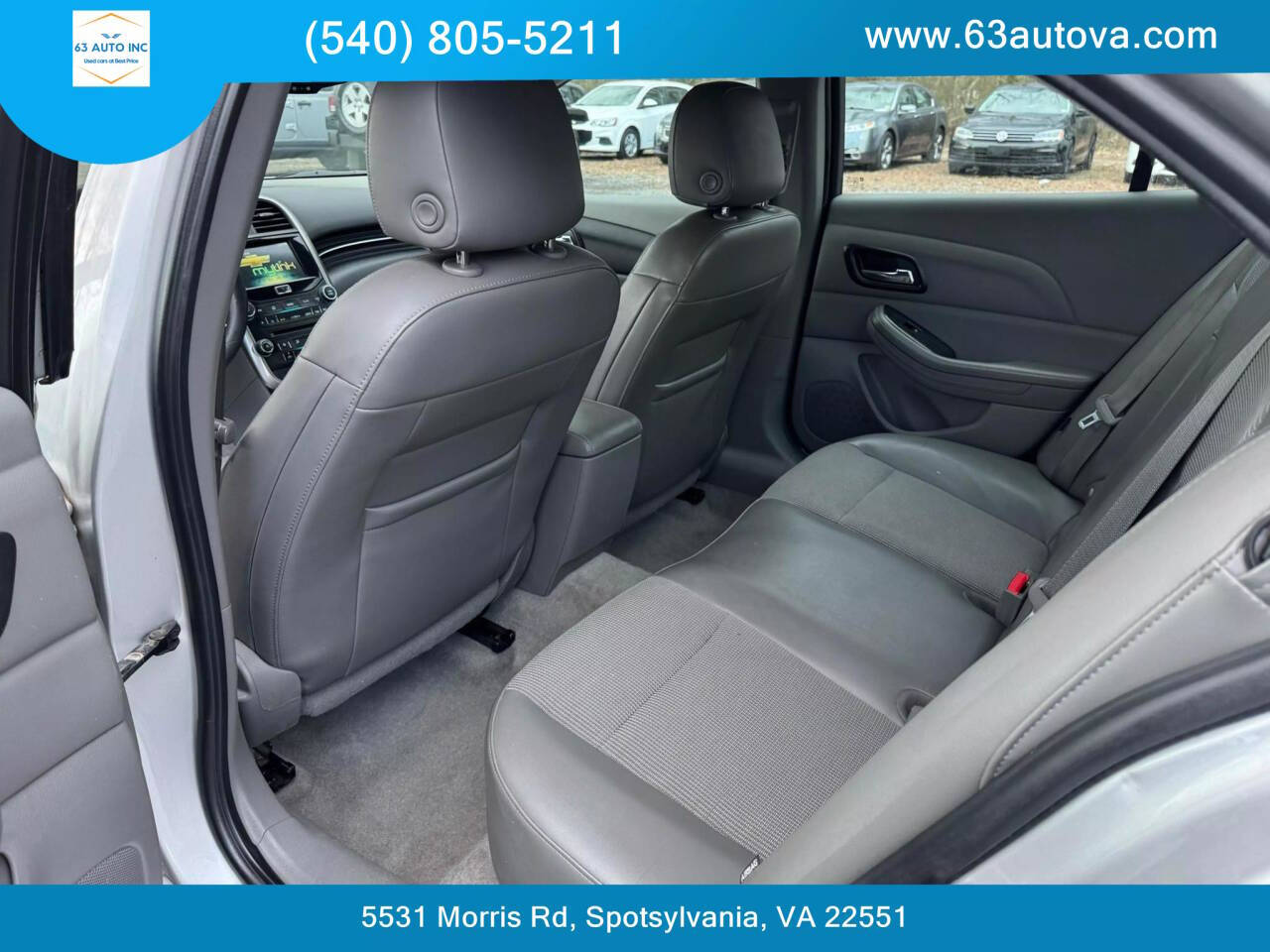 2014 Chevrolet Malibu for sale at 63 Auto Inc in Spotsylvania, VA