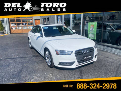 2013 Audi A4 for sale at DEL TORO AUTO SALES in Auburn WA
