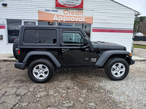 2020 Jeep Wrangler for sale at MARION TENNANT PREOWNED AUTOS in Parkersburg WV