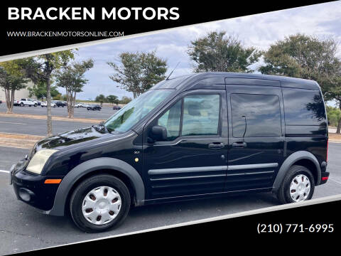 2012 Ford Transit Connect for sale at BRACKEN MOTORS in San Antonio TX