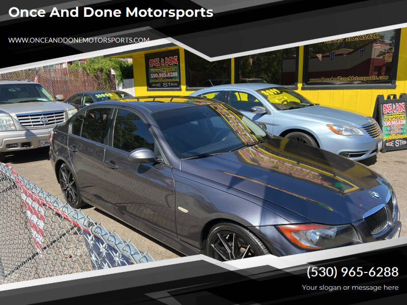 2008 BMW 3 Series for sale at Once and Done Motorsports in Chico CA