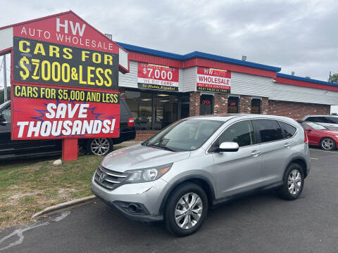 2012 Honda CR-V for sale at HW Auto Wholesale in Norfolk VA