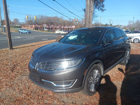2018 Lincoln MKX for sale at Ray Moore Auto Sales in Graham NC