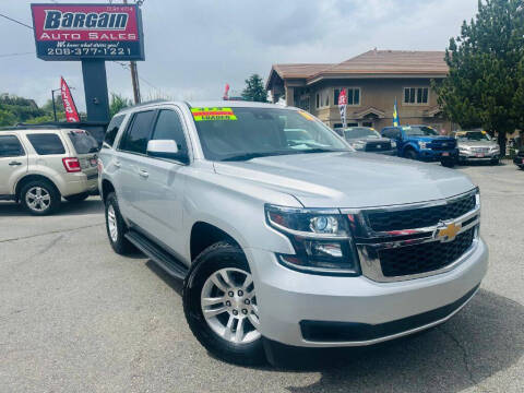 2018 Chevrolet Tahoe for sale at Bargain Auto Sales LLC in Garden City ID