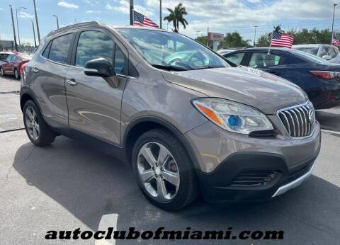 2014 Buick Encore for sale at AUTO CLUB OF MIAMI, INC in Miami FL