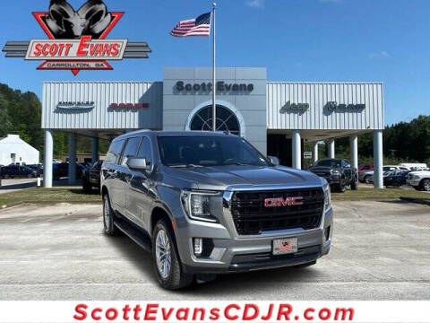 2022 GMC Yukon XL for sale at SCOTT EVANS CHRYSLER DODGE in Carrollton GA