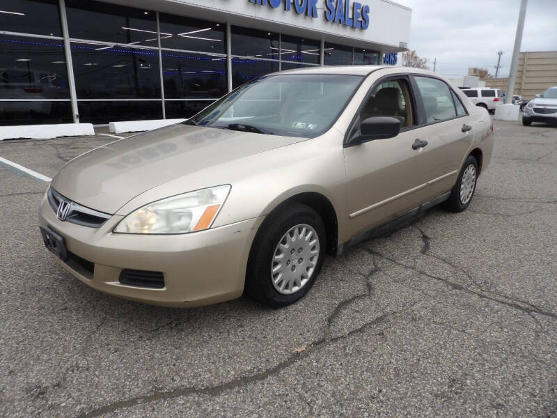 2007 Honda Accord Value Package