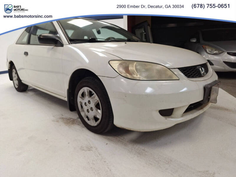 2004 Honda Civic Value Package