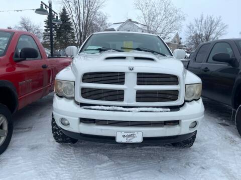 2003 Dodge Ram 2500 for sale at Nelson's Straightline Auto - 23923 Burrows Rd in Independence WI