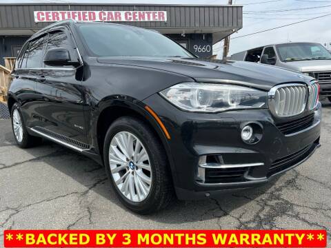 2016 BMW X5 for sale at CERTIFIED CAR CENTER in Fairfax VA