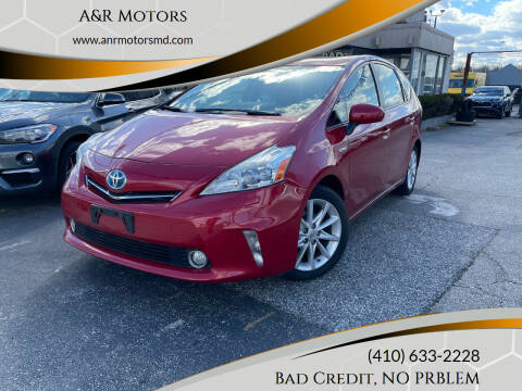 2013 Toyota Prius v for sale at A&R Motors in Baltimore MD
