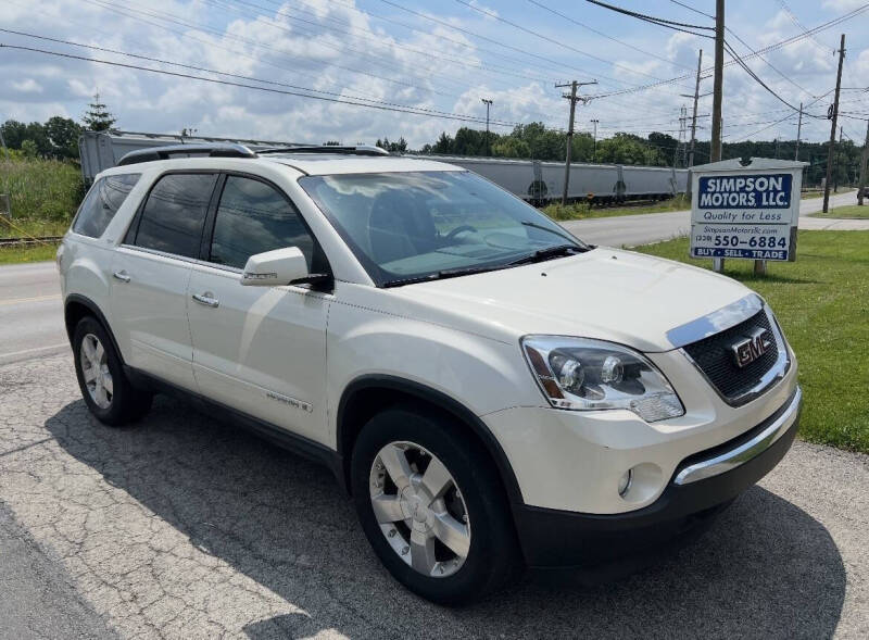 2008 GMC Acadia SLT-2