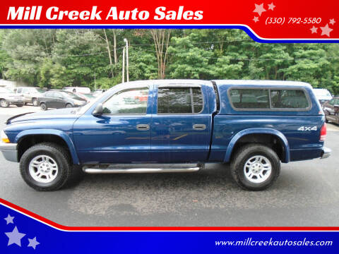 2004 Dodge Dakota for sale at Mill Creek Auto Sales in Youngstown OH