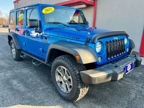 2015 Jeep Wrangler Unlimited for sale at Richardson Sales, Service & Powersports in Highland IN