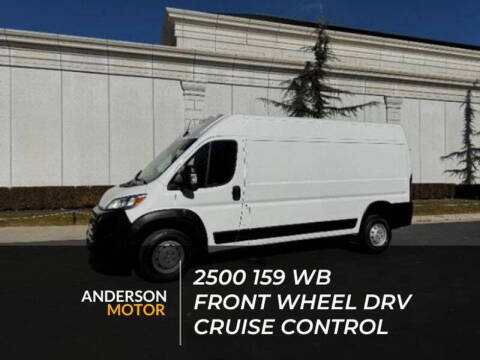 2023 RAM ProMaster for sale at Anderson Motor in Salt Lake City UT
