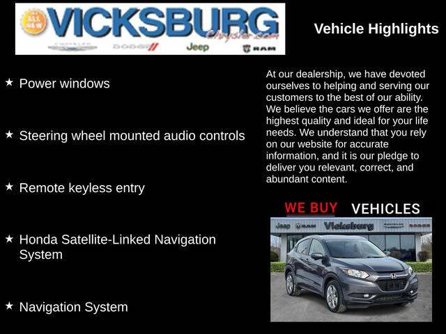 2017 Honda HR-V EX-L w/Navi