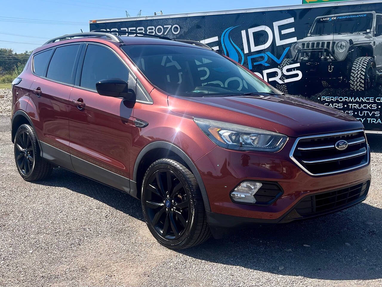 2018 Ford Escape for sale at Lakeside Auto RV & Outdoors in Cleveland, OK