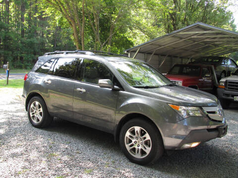 2008 Acura MDX for sale at White Cross Auto Sales in Chapel Hill NC