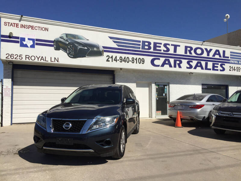 2014 Nissan Pathfinder for sale at Best Royal Car Sales in Dallas TX