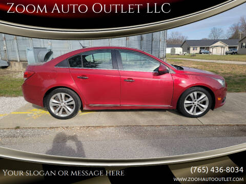 2013 Chevrolet Cruze for sale at Zoom Auto Outlet LLC in Thorntown IN