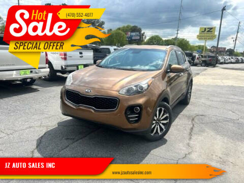 2017 Kia Sportage for sale at JZ AUTO SALES INC in Marietta GA