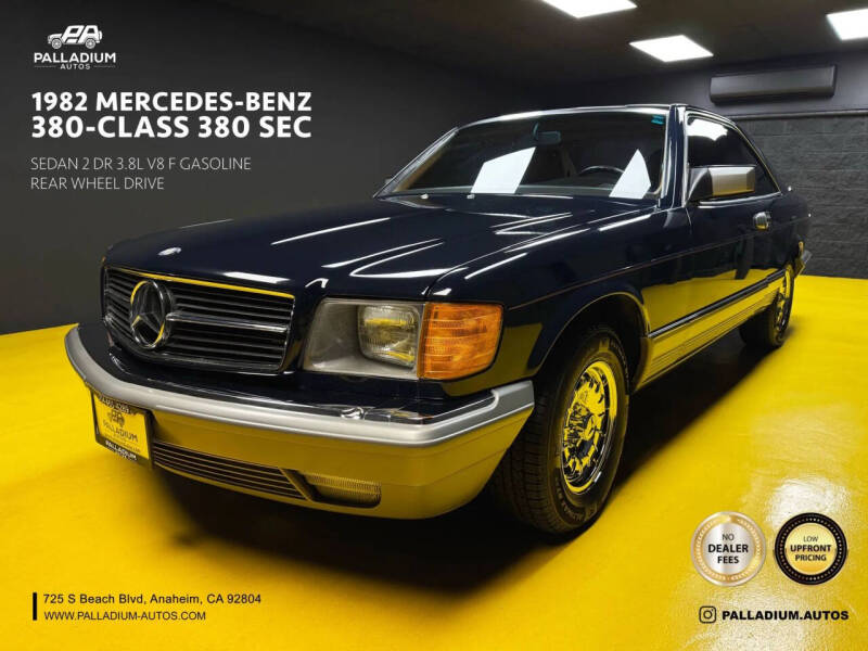 1982 Mercedes-Benz 380-Class 380 SEC