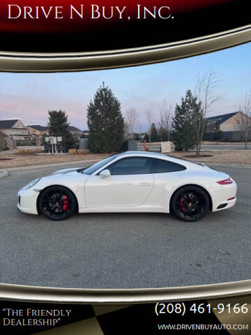 2017 Porsche 911 for sale at Drive N Buy, Inc. in Nampa ID
