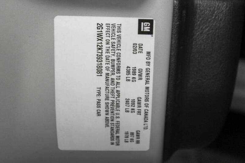 2003 Chevrolet Monte Carlo SS