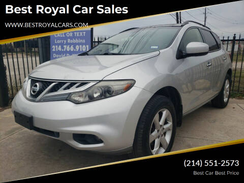 2013 Nissan Murano for sale at Best Royal Car Sales in Dallas TX