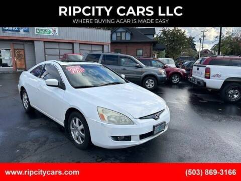 2005 Honda Accord for sale at RIPCITY CARS LLC in Portland OR